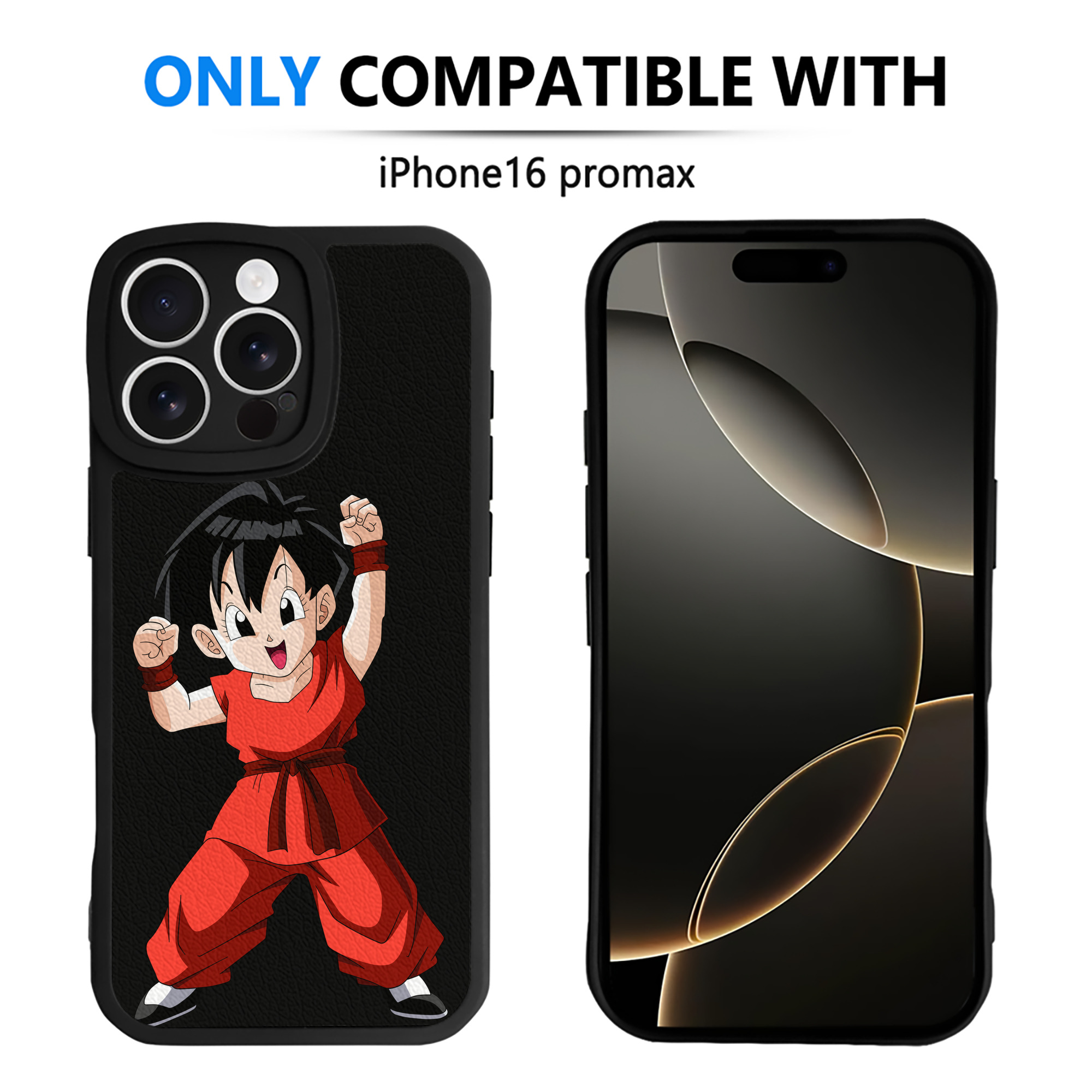 （画像用） ドラゴンボール パン DRAGON BALL Pan 【iPhone 16シリーズ対応】シリコンスマホケース（レザー調） 材質：シリコン